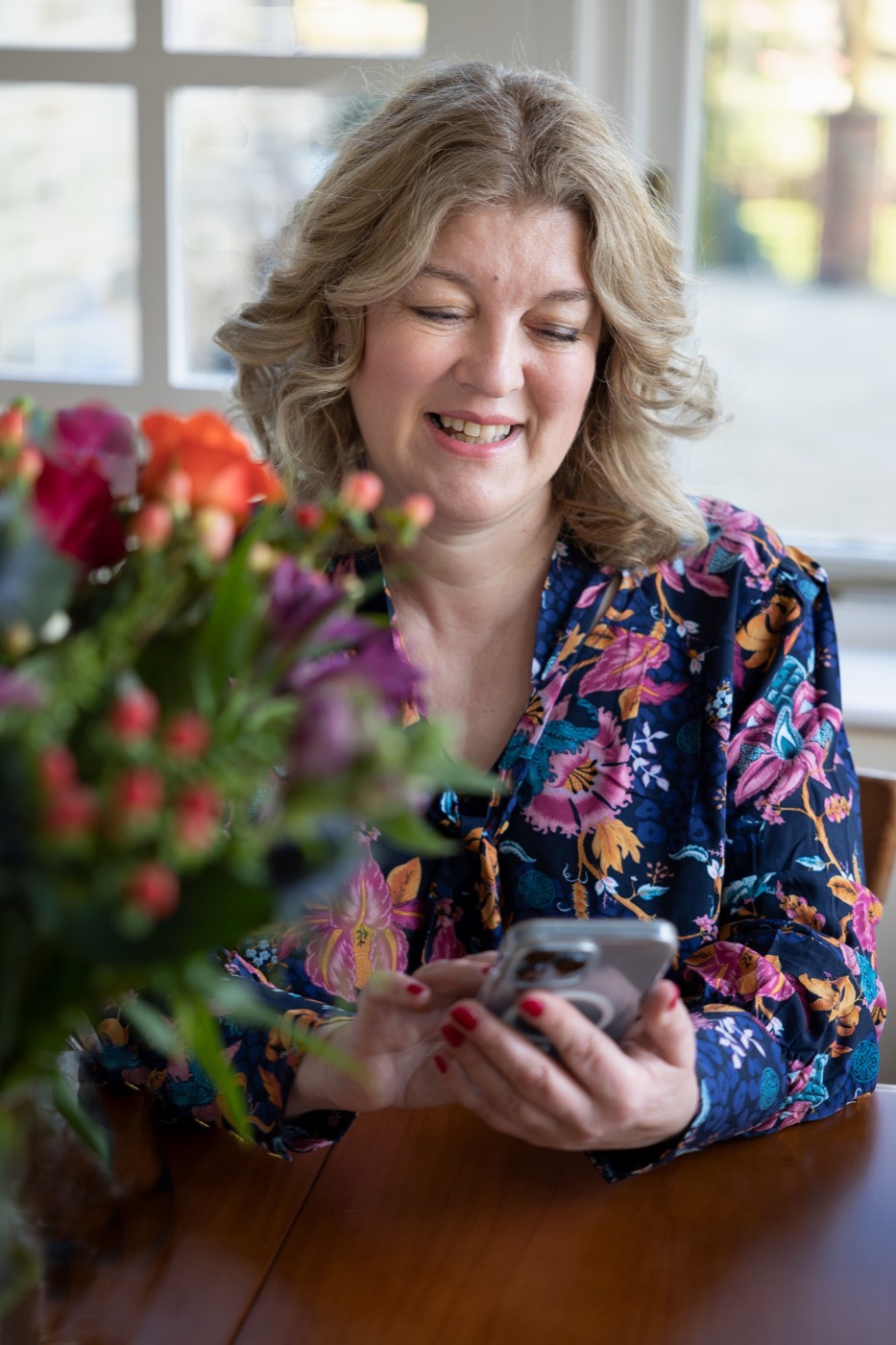 Claire Mitchell at home in North Yorkshire